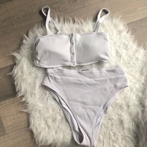 AERIE FRONT CLIP HIGH WAISTED BIKINI